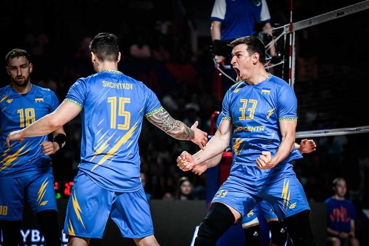 Чоловіча збірна України з волейболу вирвала перемогу у Болгарії у матчі Ліги націй