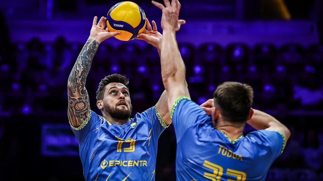 Україна стартує в другому тижні Ліги націй з волейболу