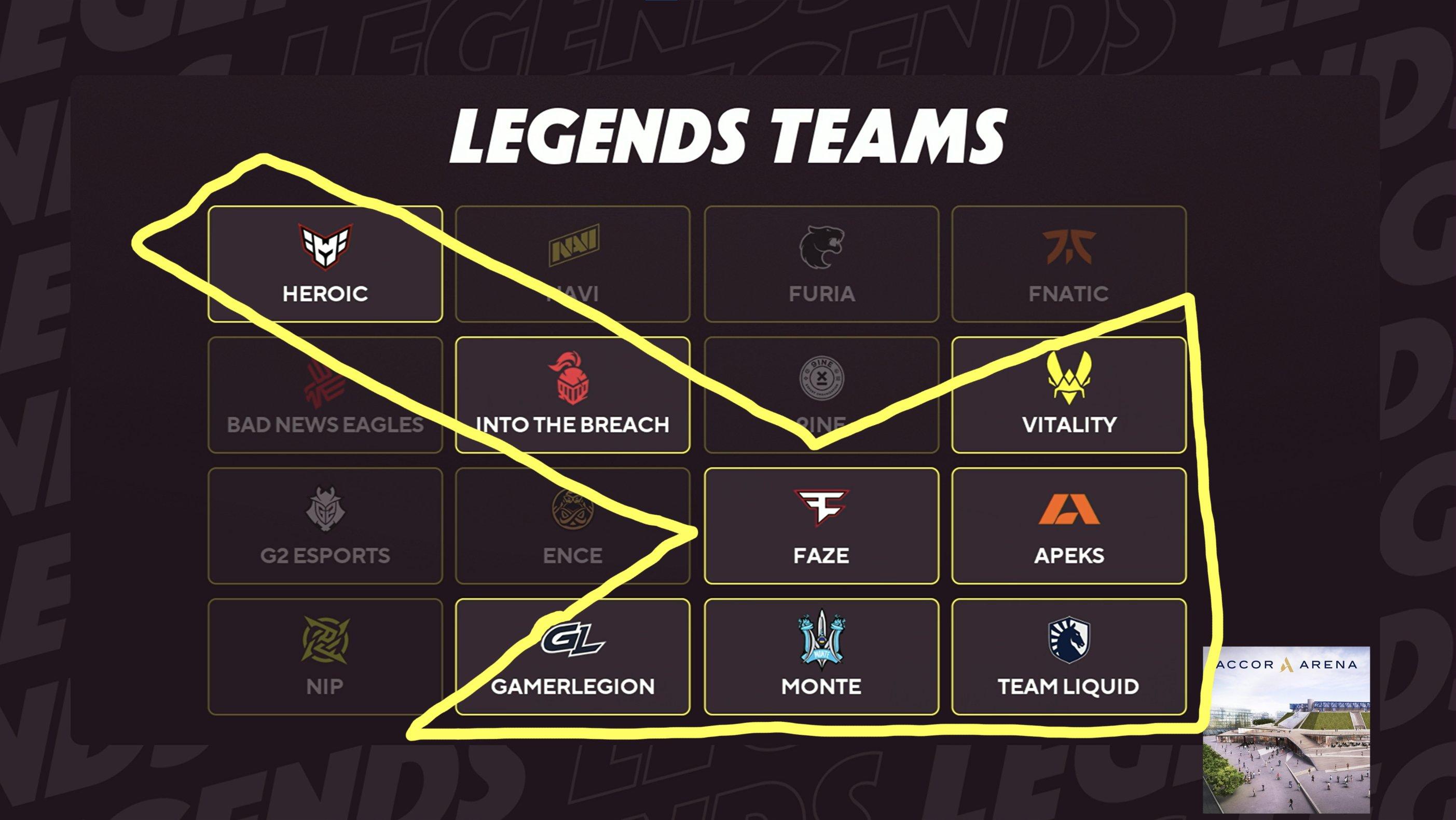 NAVI вилетіли з BLAST.tv Paris Major